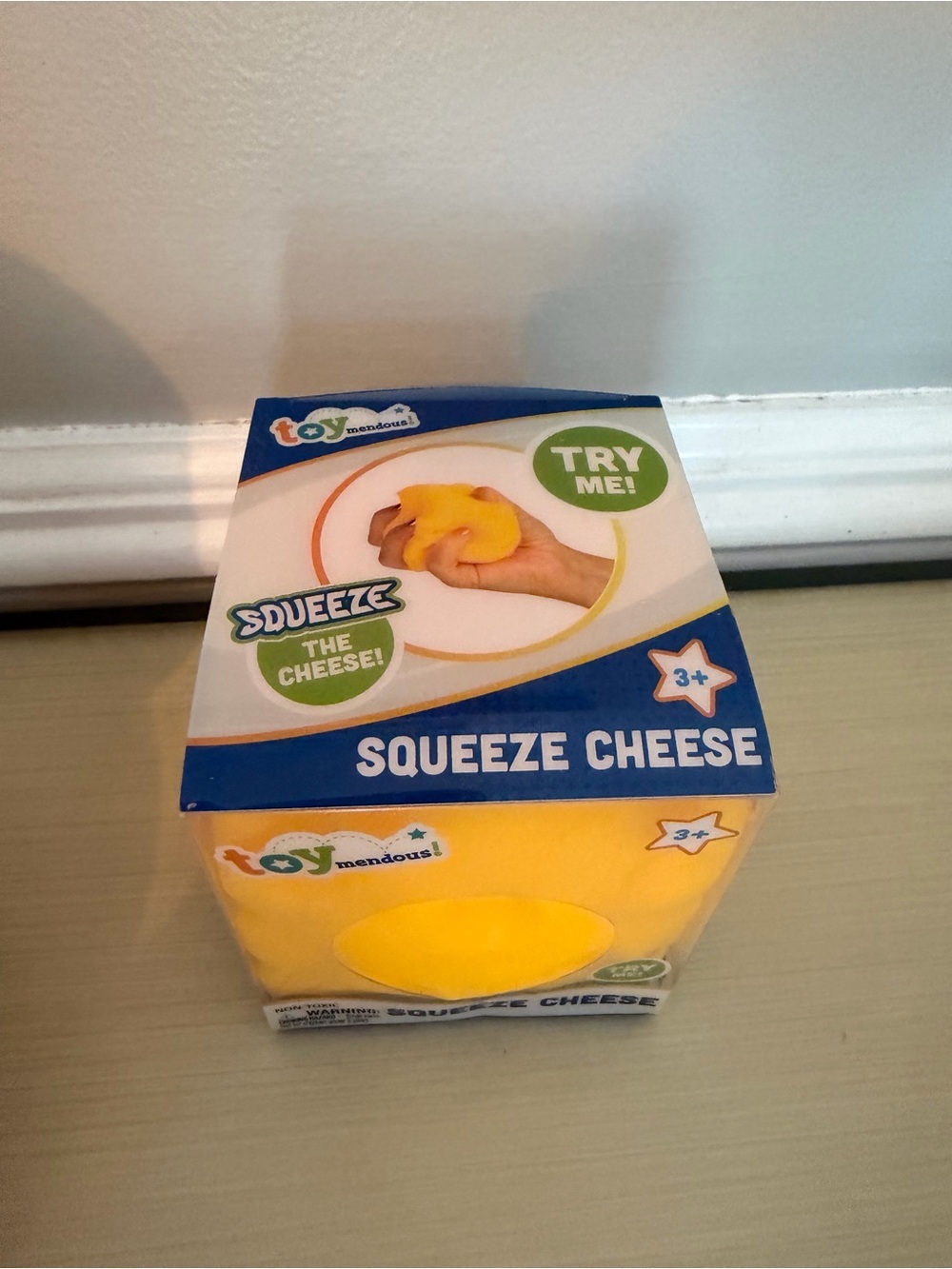 Toymendous Squeeze Cheese Viral